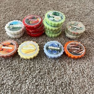 Lot of 15 Yankee Candle Tarts Warmer Wax Potpourri Holiday 0.8 oz 22g NEW Vintag